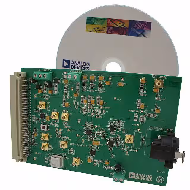 EVAL-AD7767-2EDZ Analog Devices Inc.  Cartes d'évaluation - Convertisseurs analogique-numérique (CAN)